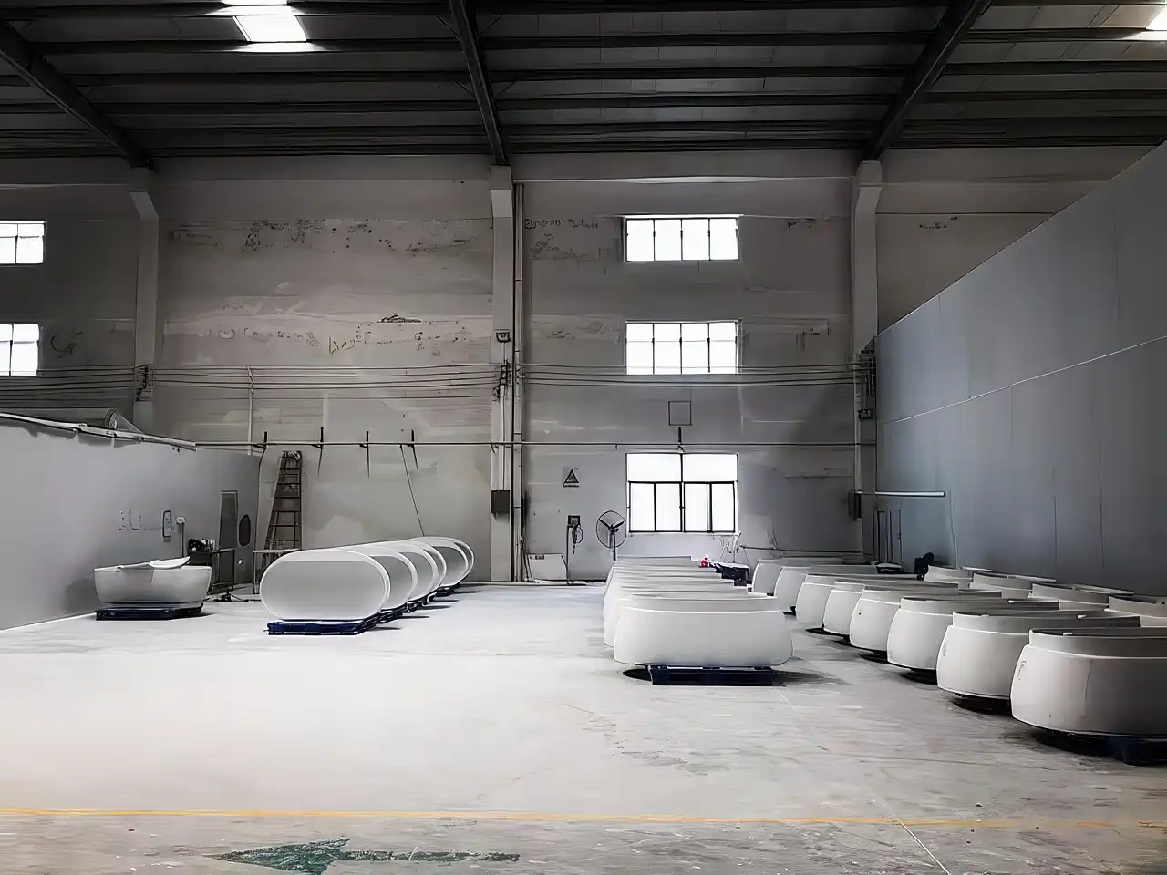 Enne Creations bathtub factory