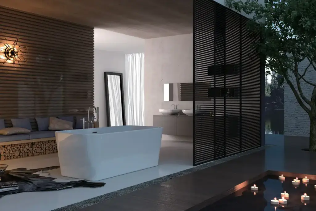 Kreiner freestanding bathtub