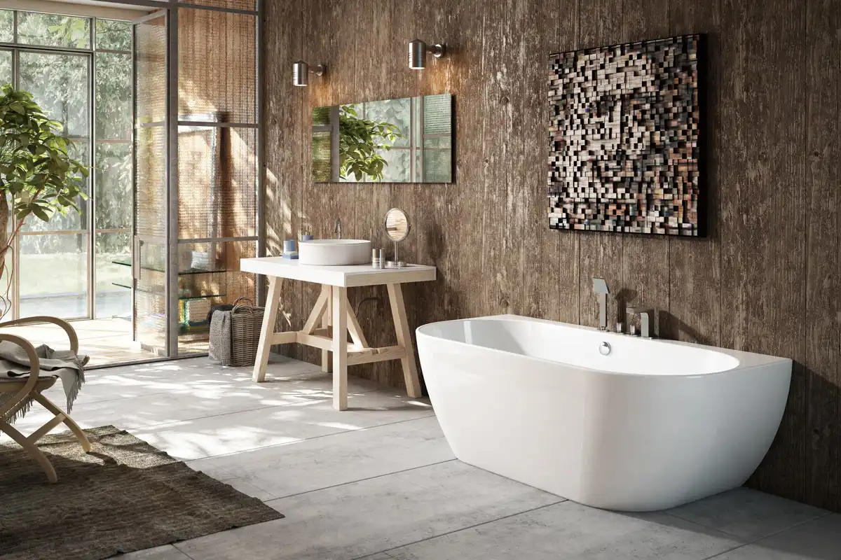 Kreiner freestanding bathtub